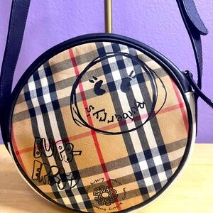 Burberry Round Cartoon Print.